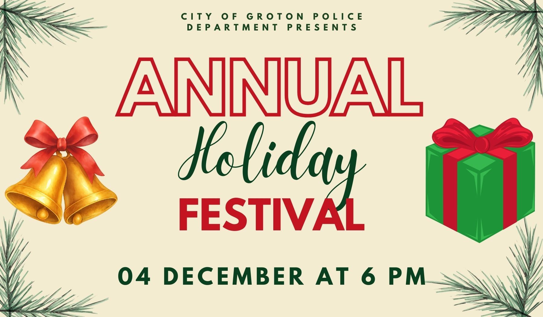 GCPD Annual Holiday Festival 2025 - 1800x1050