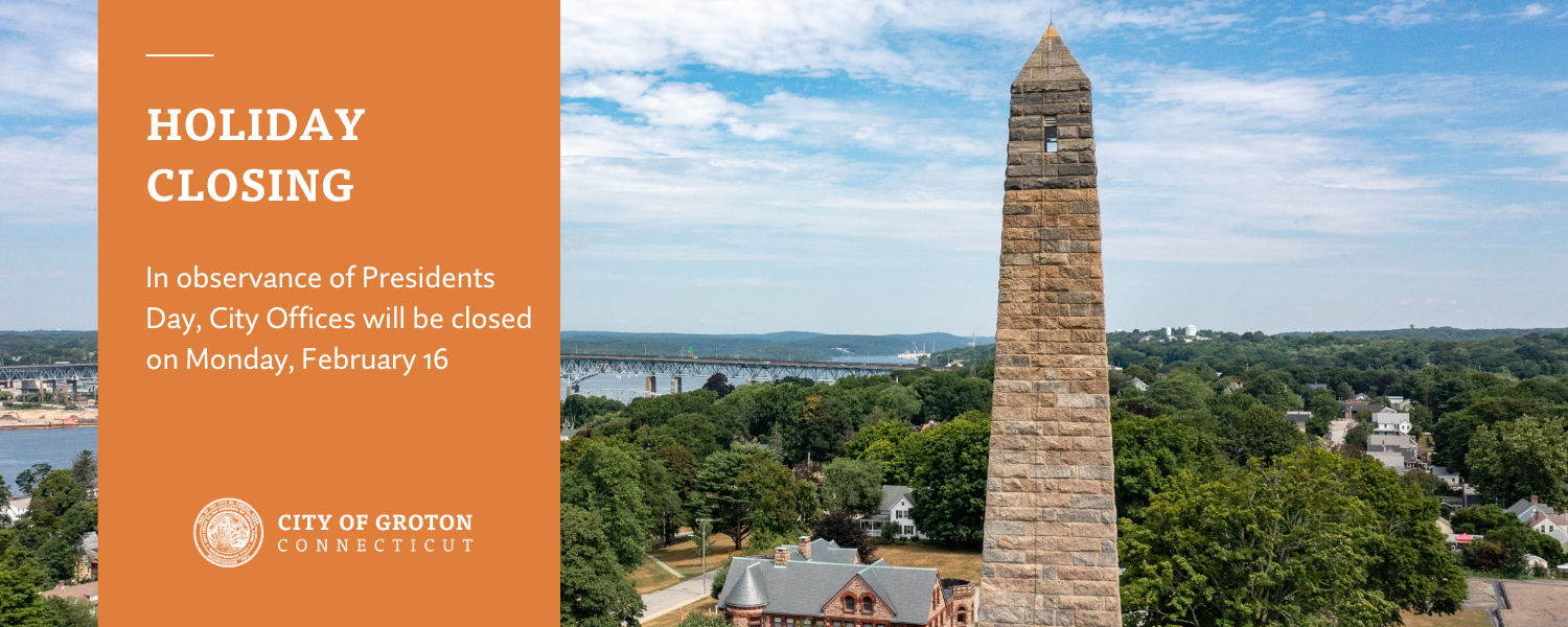 Presidents Day closing